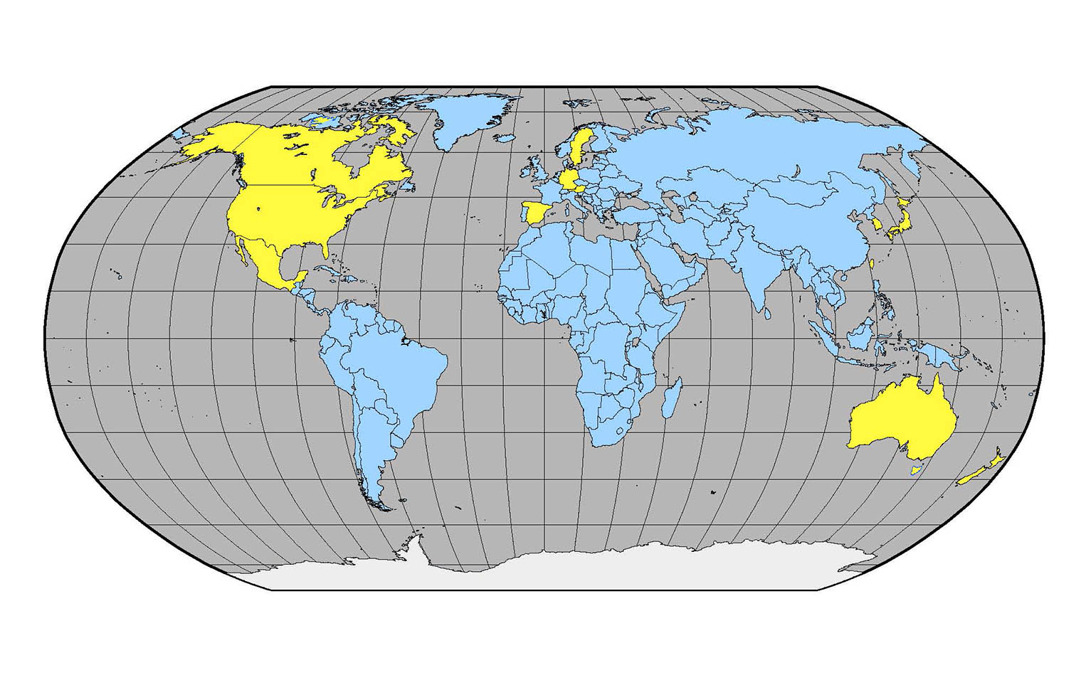 Map of the countries involved in this outbreak.