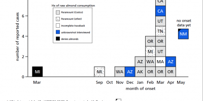 Epi curve for this outbreak.