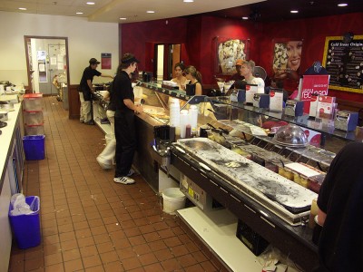 Cold Stone Creamery in Seattle, Washington