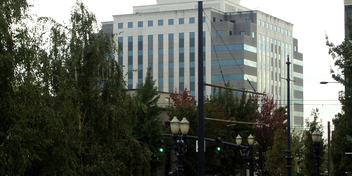 The Portland State Office Building.